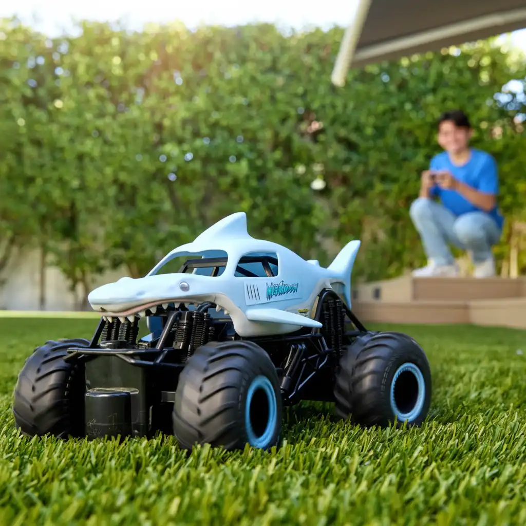 Intuitive remote control for perfect maneuverability.