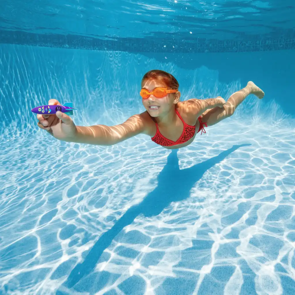 Precise hydrodynamic design for perfect underwater glide.