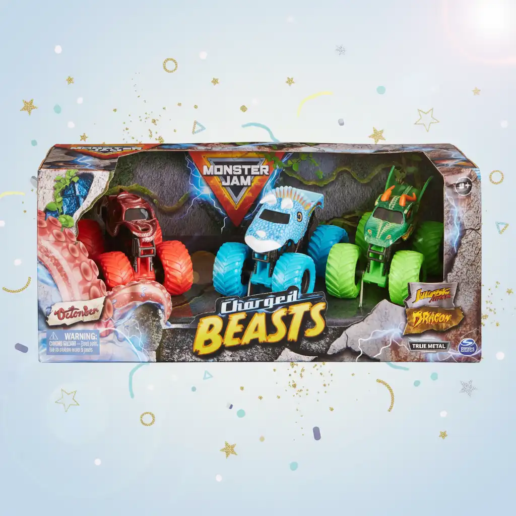 Unleash beastly power with the legendary Monster Jam trucks.