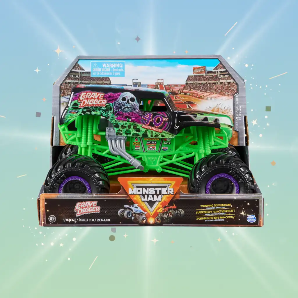 Experience genuine Monster Jam action right at home.