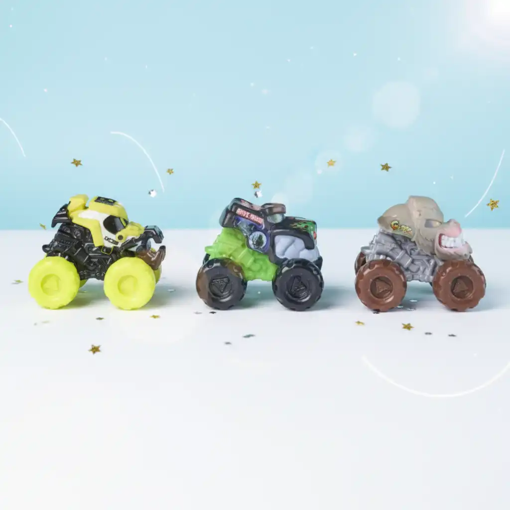 Become a master of the mini Monster Jam track.