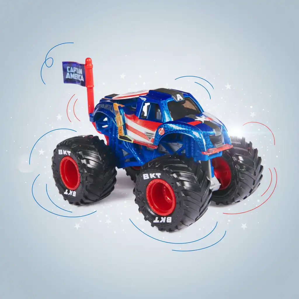 Become a stunt master with Monster Jam.