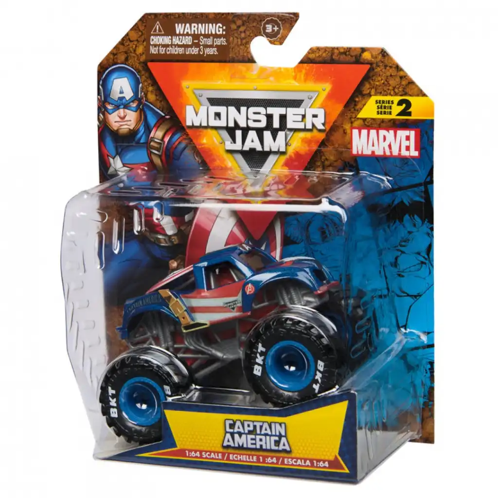 Precise details and top quality die-cast model of Captain America.