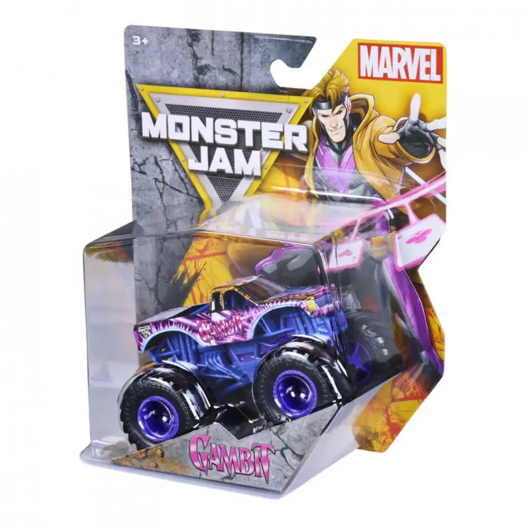 Experience heroic stunts with Monster Jam.