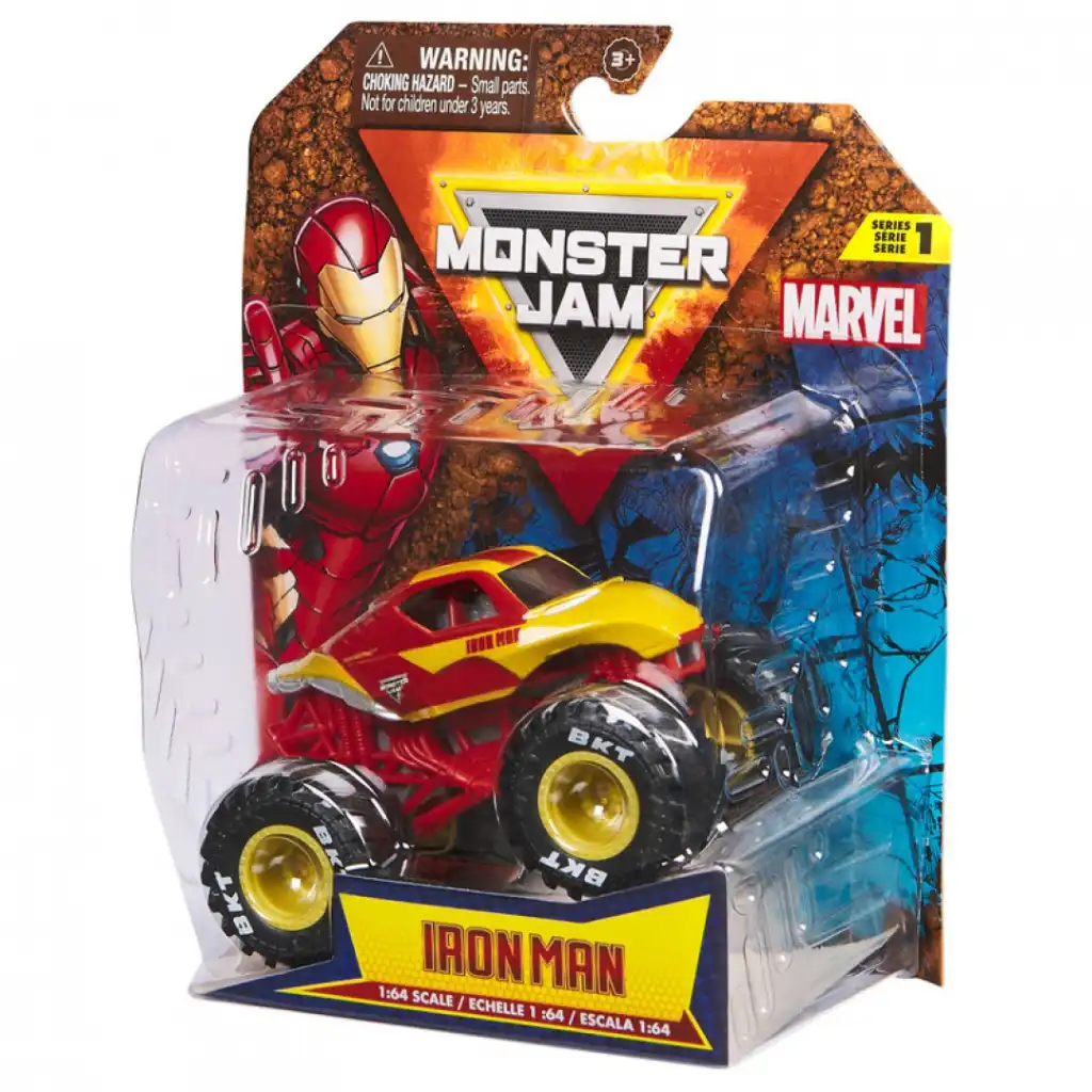 Heroes meet horsepower in Monster Jam.