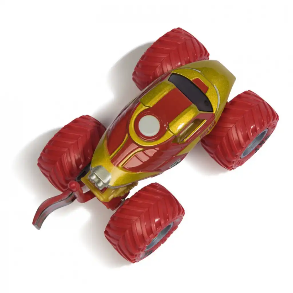 Durable metal construction for long-lasting fun.