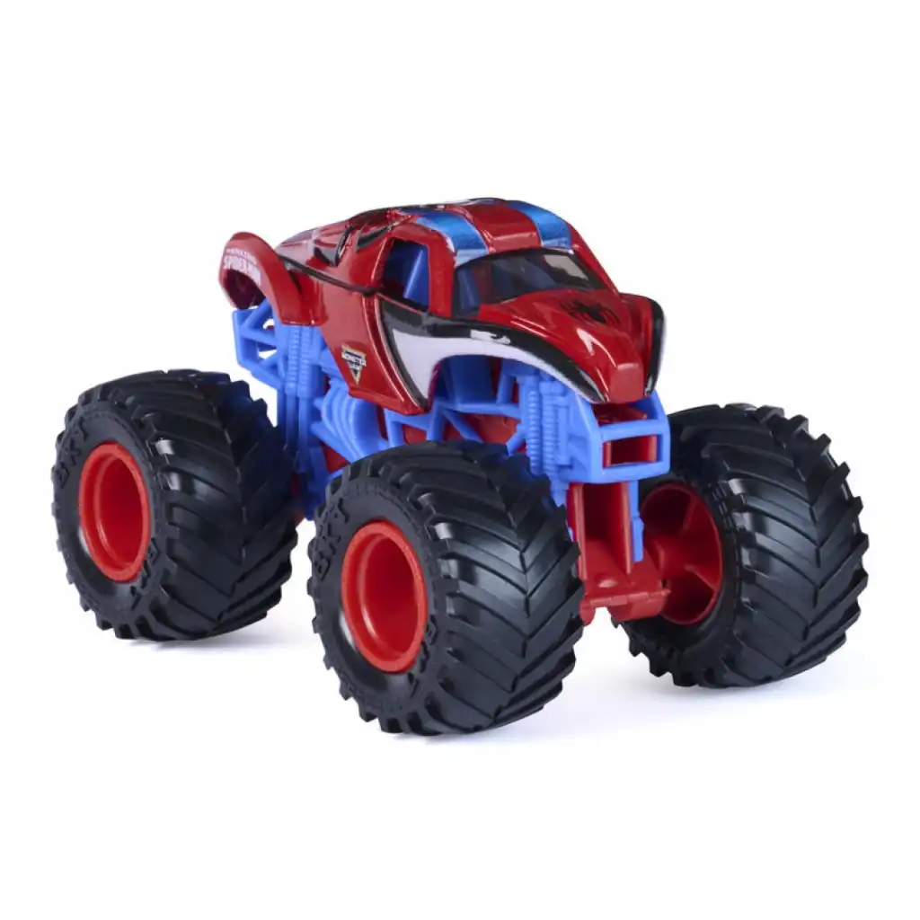 Expand your collection with a unique Marvel and Monster Jam fusion.