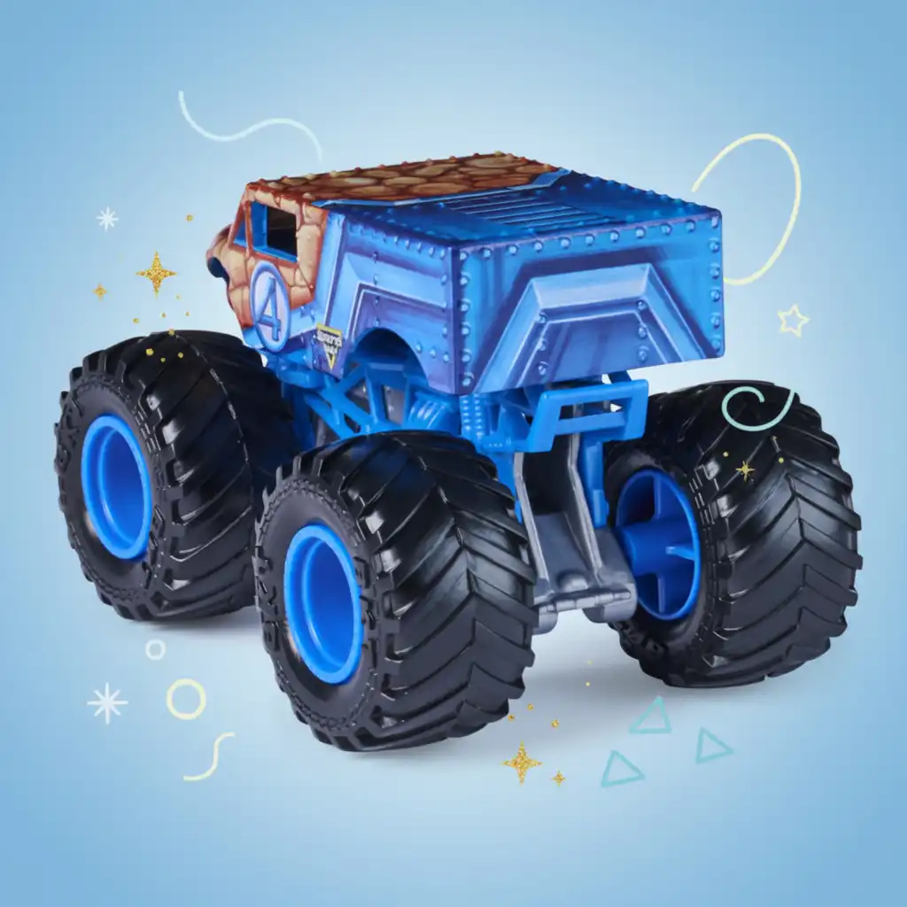 Exclusive collector's edition for Marvel and Monster Jam fans.