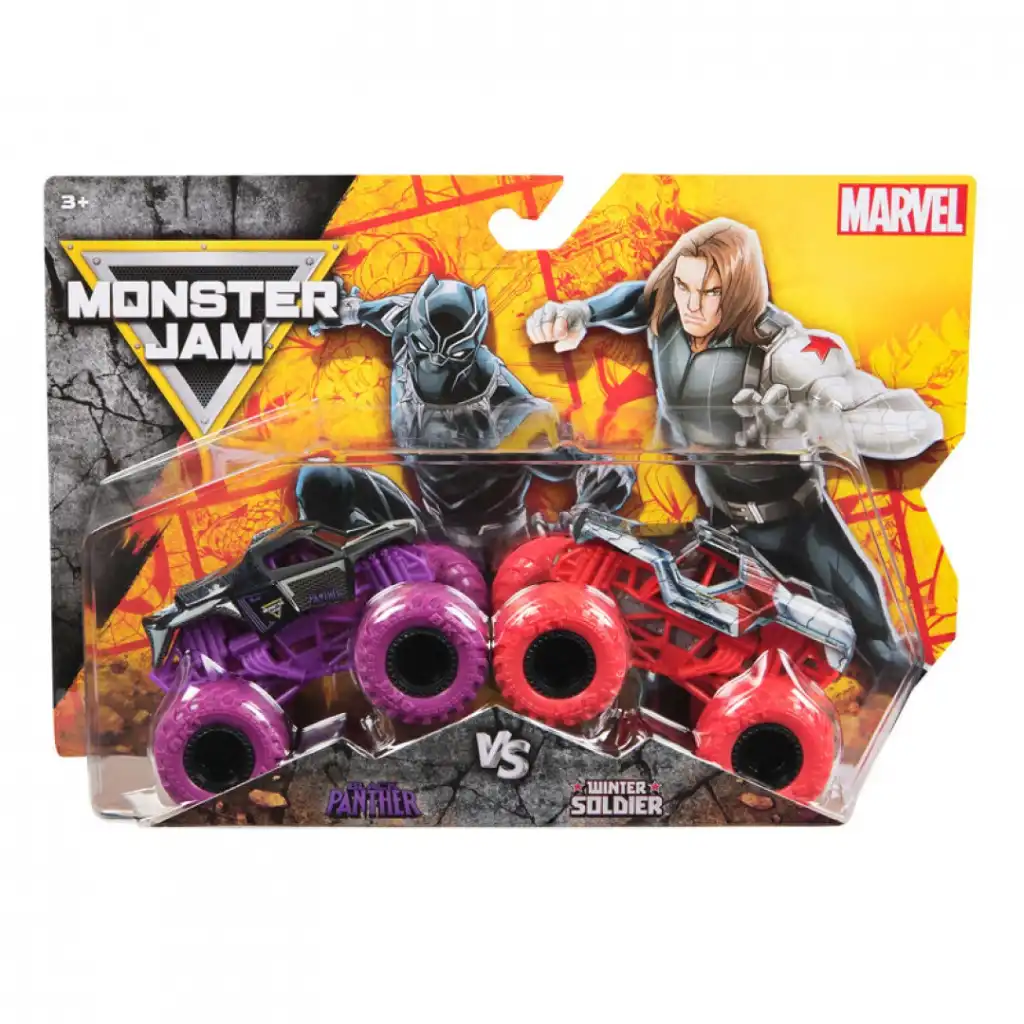 Unleash an epic battle between Black Panther and Winter Soldier.