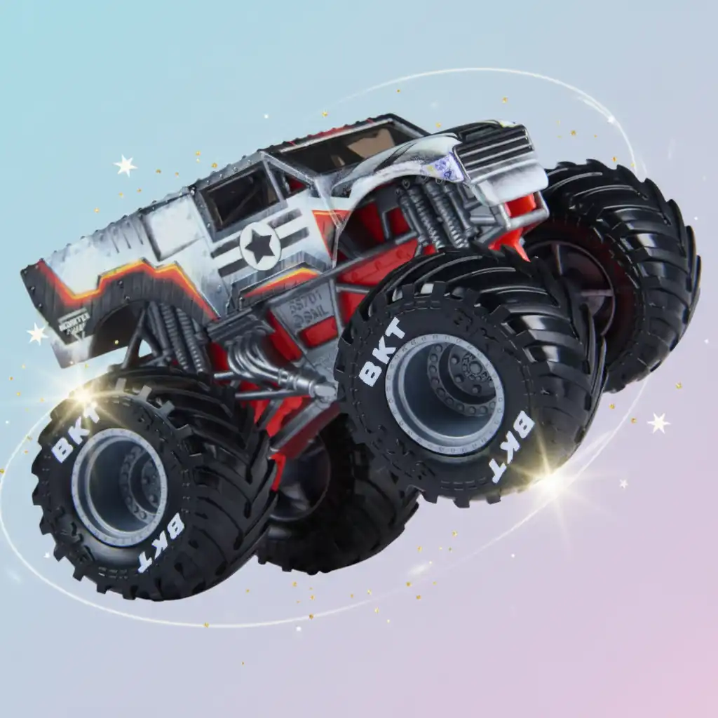 Two legendary trucks in one pack for instant fun.