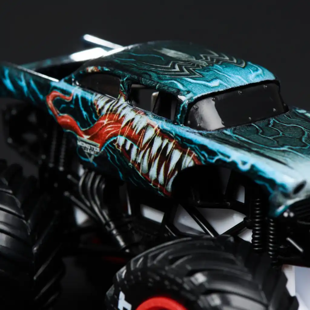 Two iconic trucks ready for instant battle.