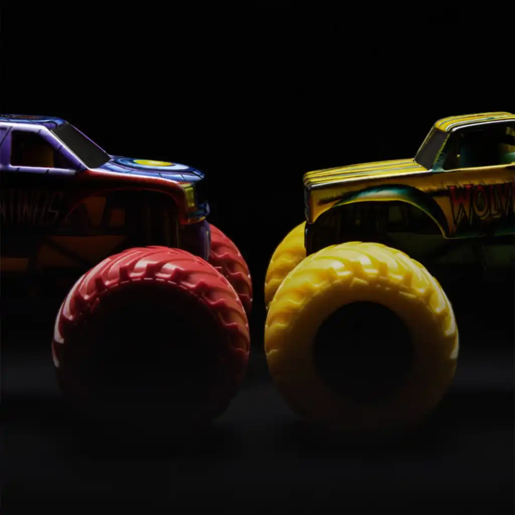 Expand your collection with the exclusive Marvel Monster Jam edition.