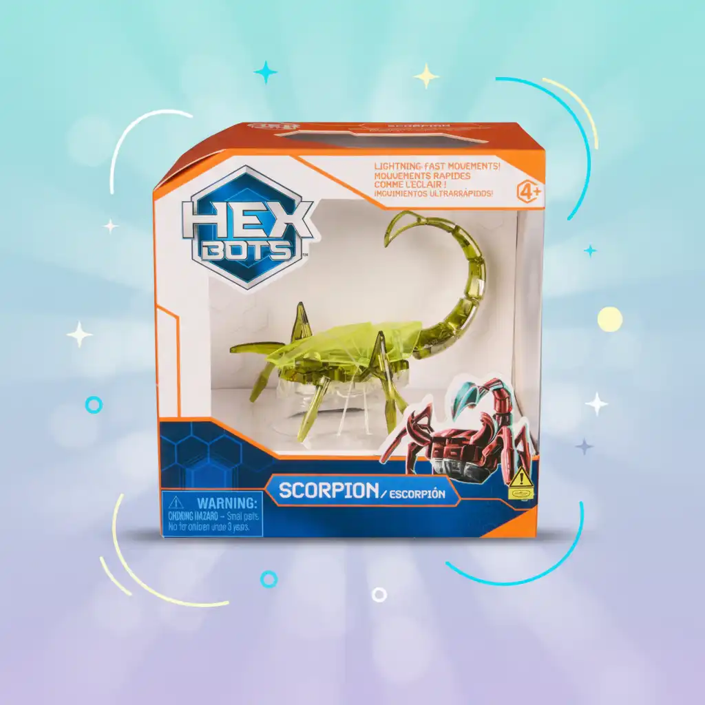 Experience an exciting adventure with a crawling robotic scorpion at your home.
