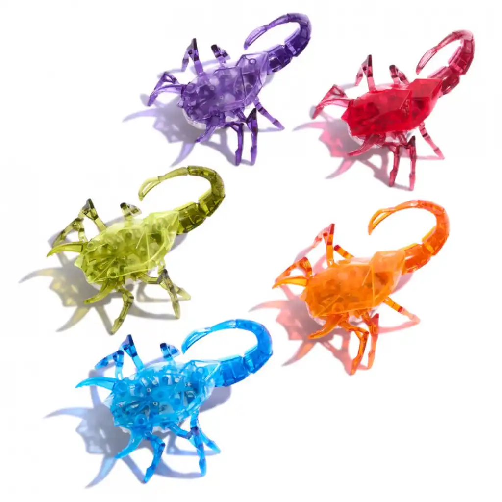 Develop creativity and technical thinking with Hex Bots toys.