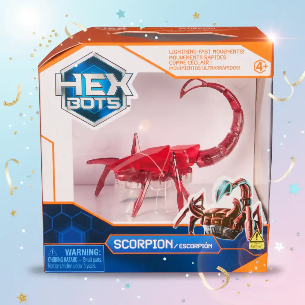 Enjoy hours of fun with a robot that looks alive.