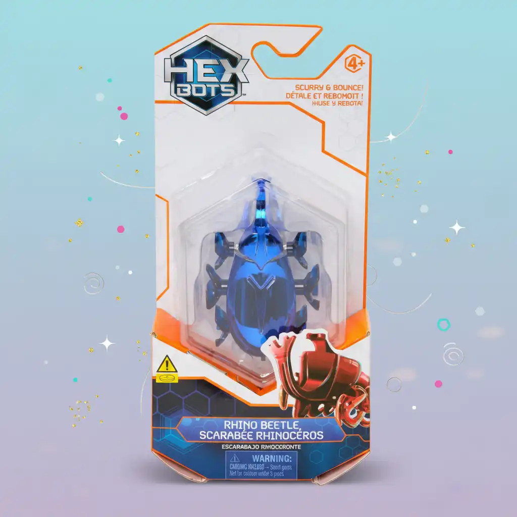 Experience endless fun with the smart robotic beetle.