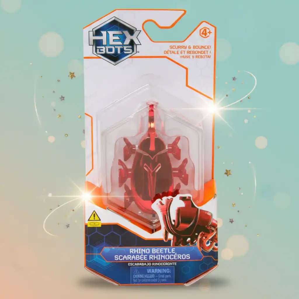 Experience endless robotic fun with an interactive beetle in the palm of your hand.