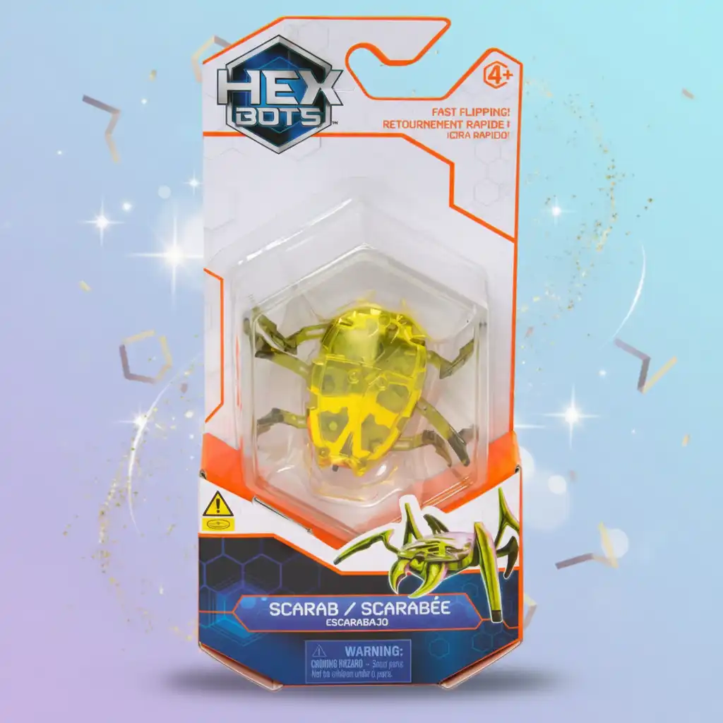 Experience adventure with an intelligent robotic beetle in the palm of your hand.