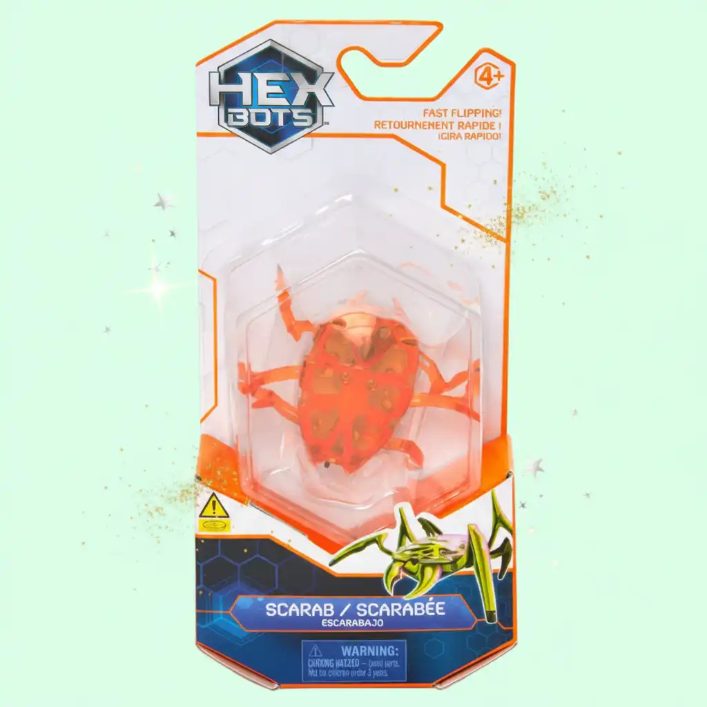Experience endless adventure with the smart robotic scarab.