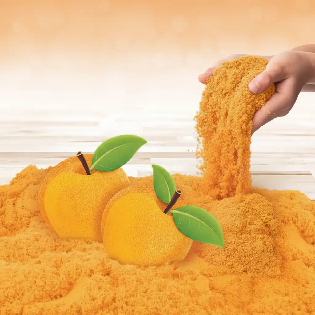 Endless possibilities of mixing colors and fruity scents.