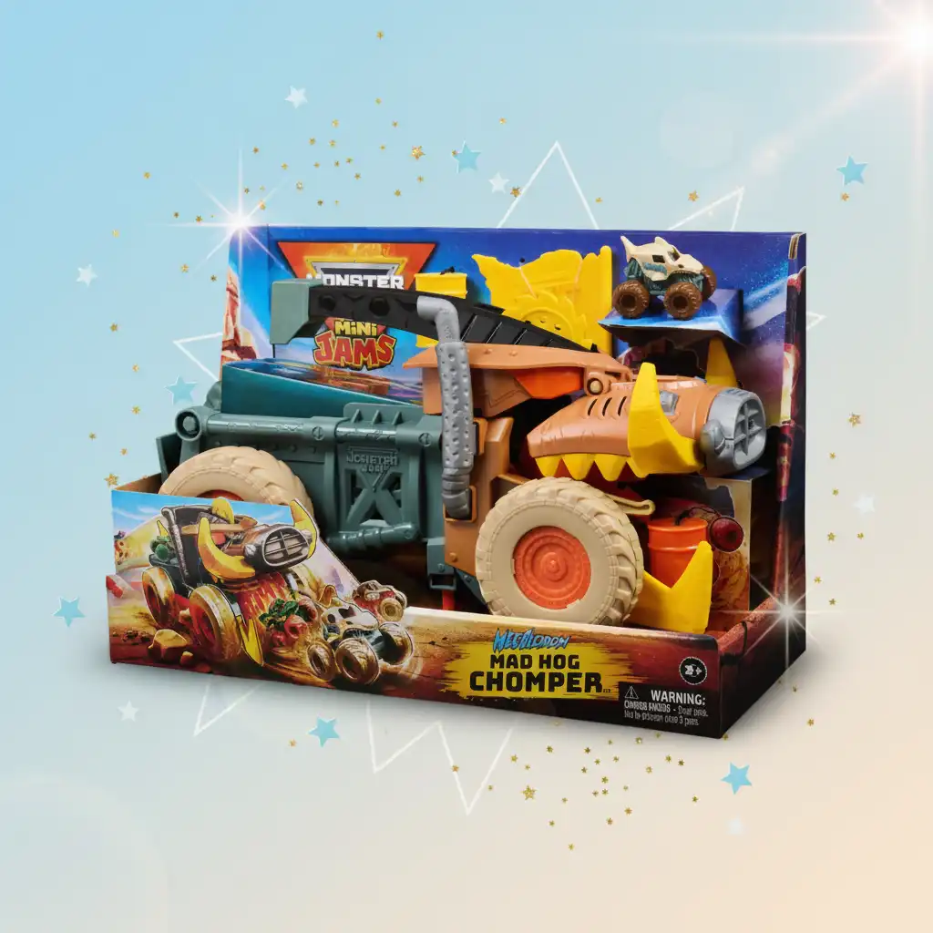 Experience endless hours of action and fun with monster trucks.
