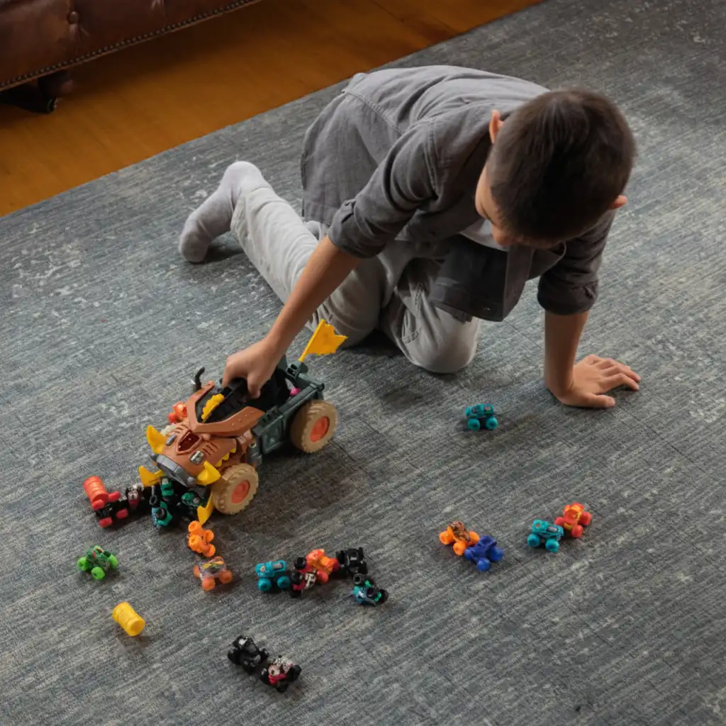 Cleaning becomes an exciting game thanks to the chewing mechanism.