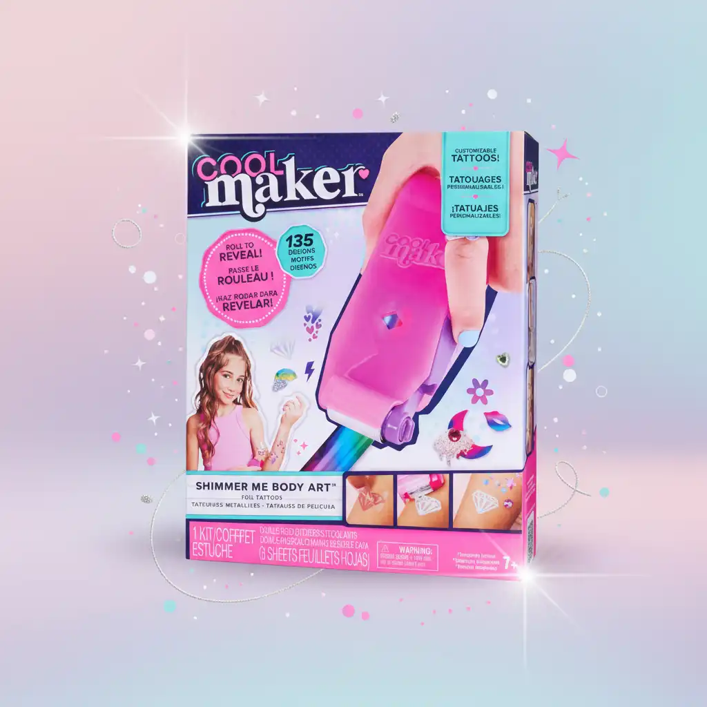 Enjoy endless fun creating your own tattoos!