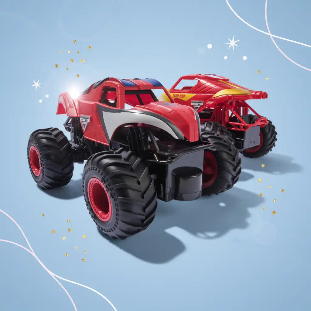 Create your own stunt show full of tricks.