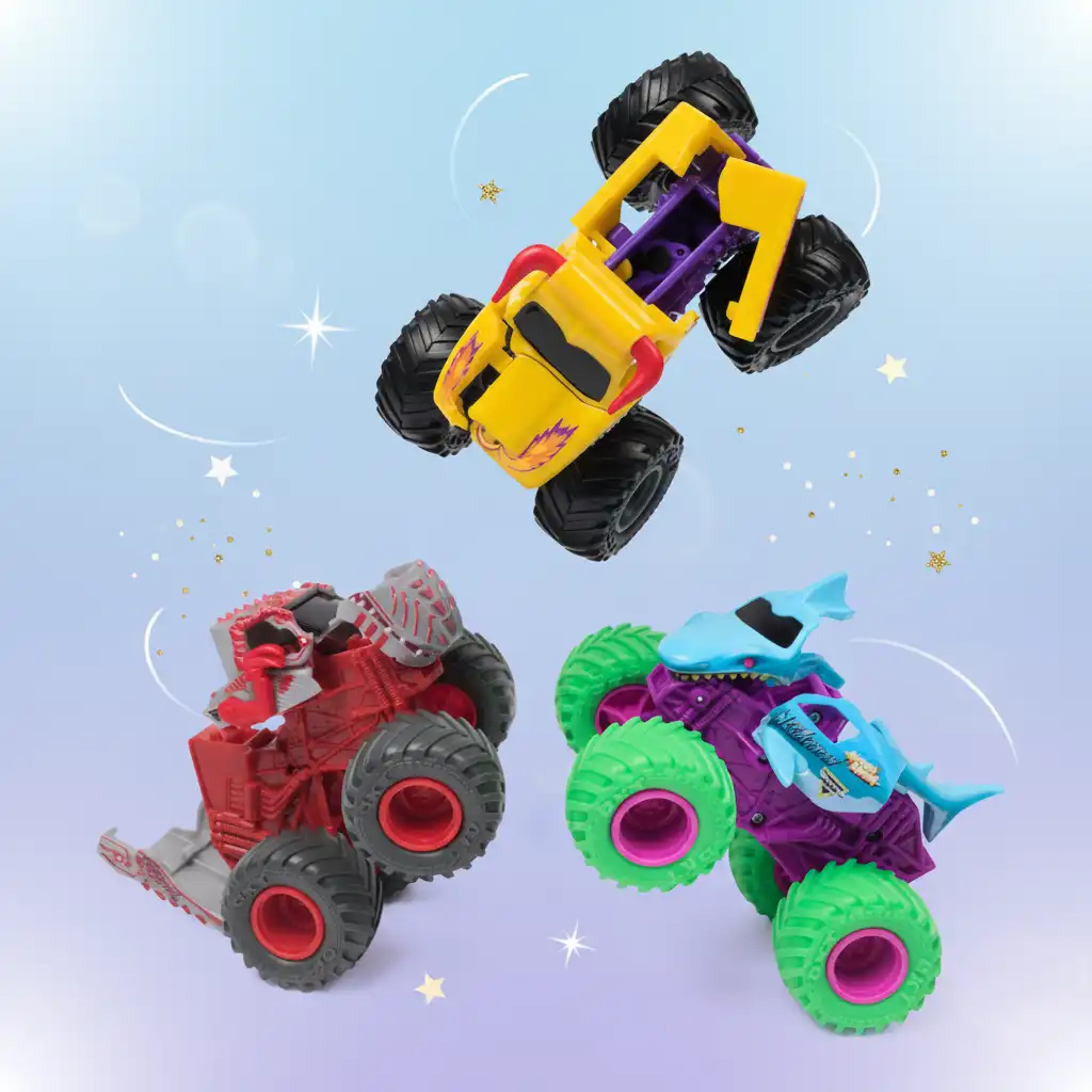 Smash and instantly repair your truck with a single press.