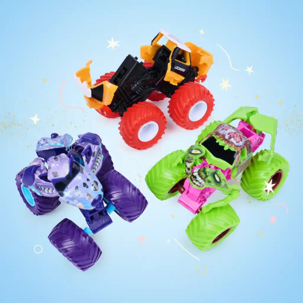 Create your own stunt tricks full of destruction.