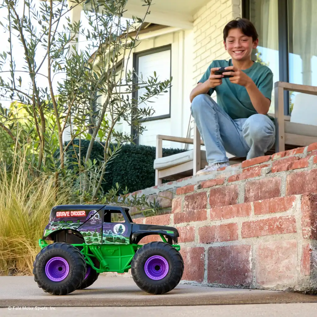Top-notch craftsmanship and details of the legendary monster truck.
