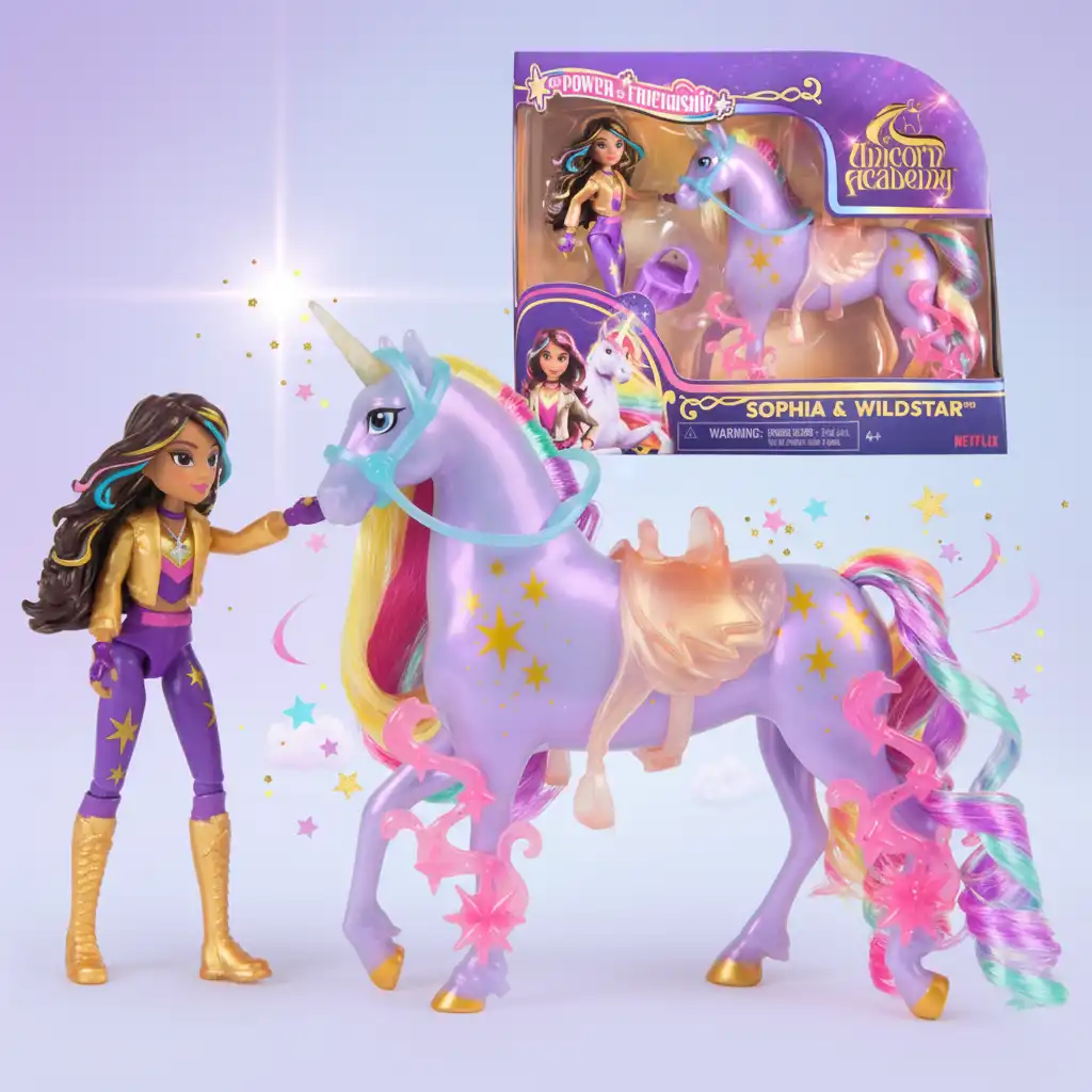 Experience endless adventures astride a magical unicorn.