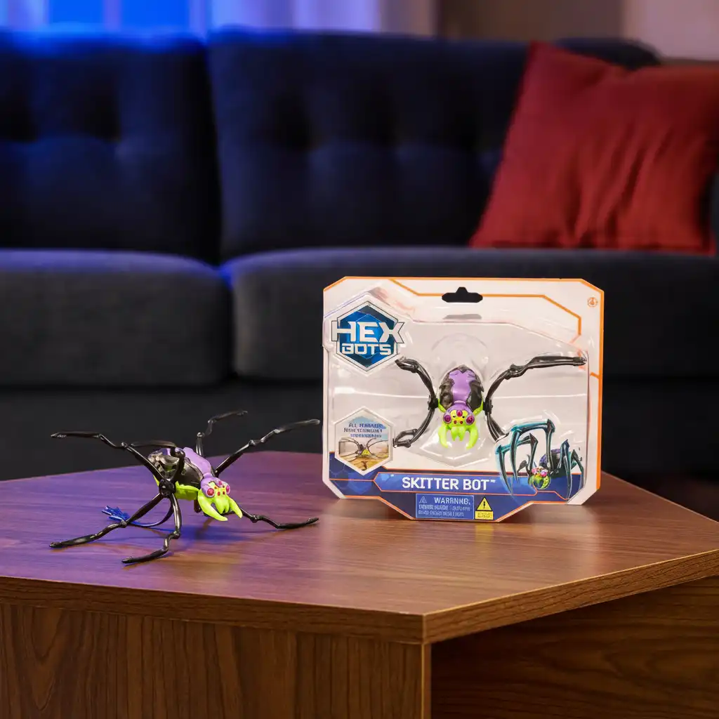 Simple activation for instant robotic fun.
