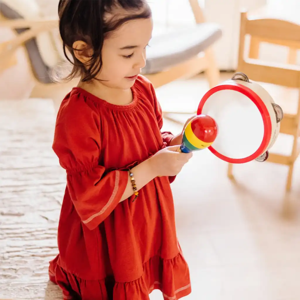 Perfect instruments for building the first children's orchestra and team play.