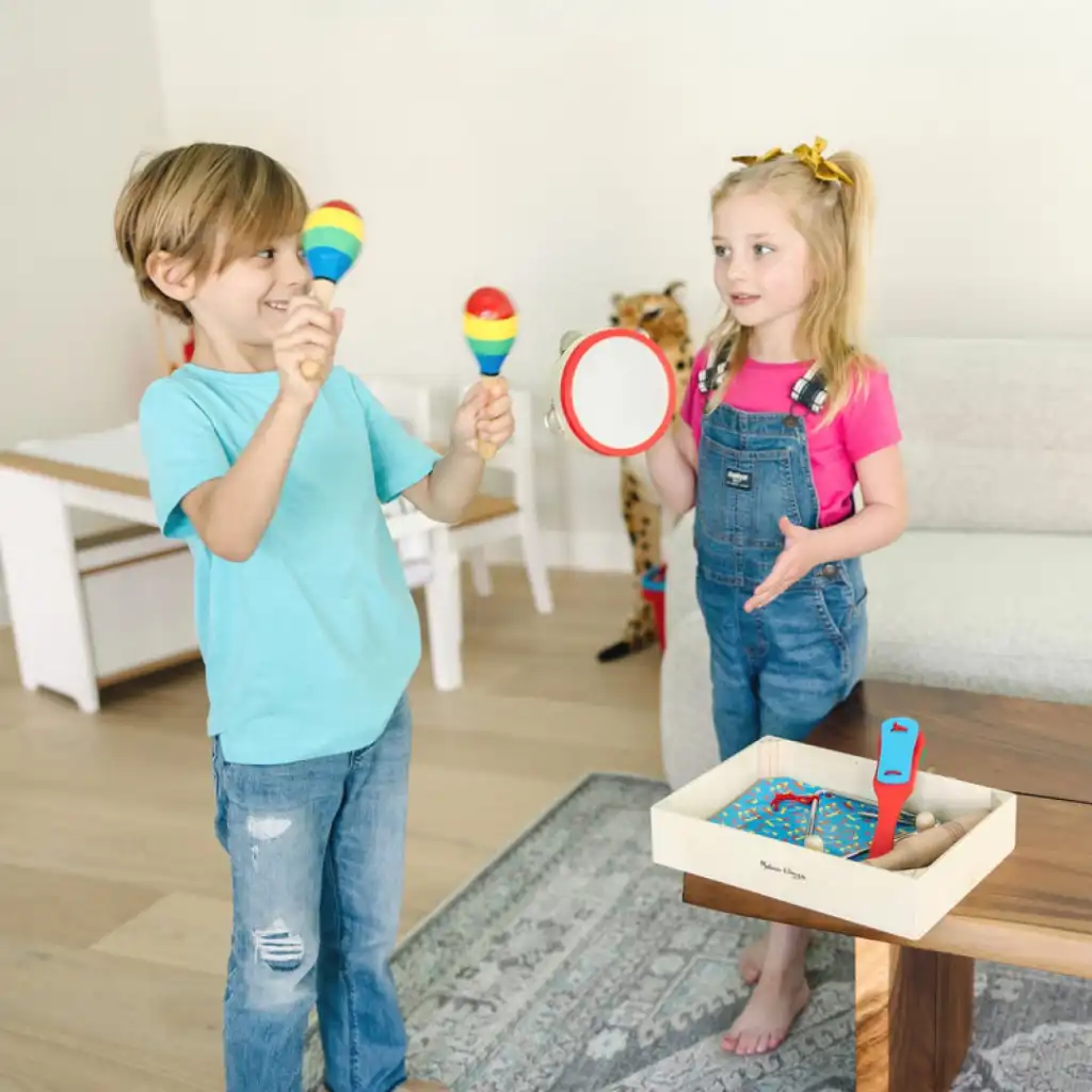 Improvement of movement coordination and motor skills through playful music making.