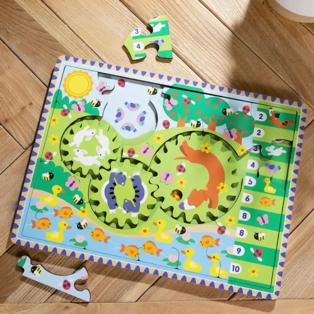 Precise craftsmanship of Wooden pieces for a perfect and safe play experience.