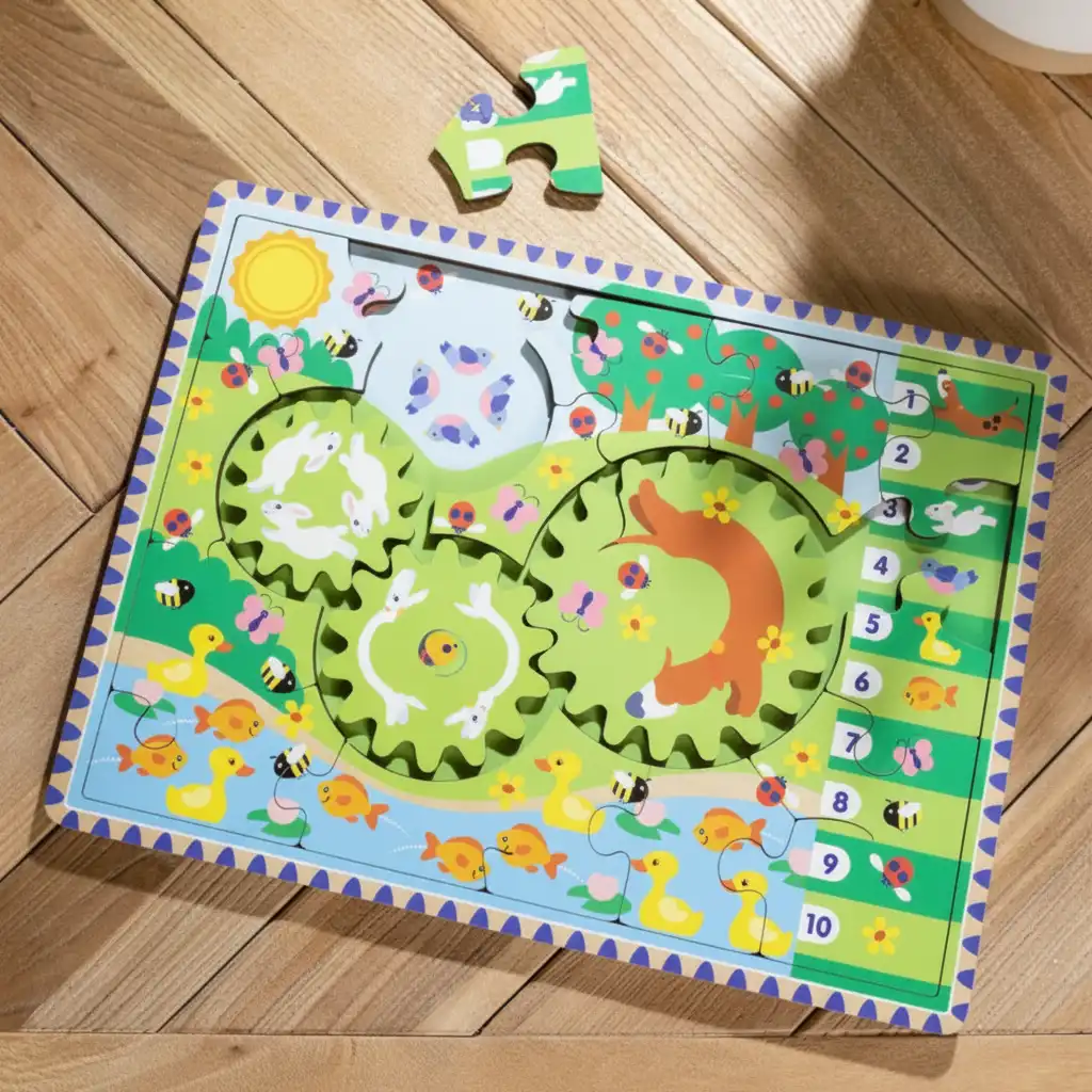 Development of Motor and learning colors and Animals in one package.