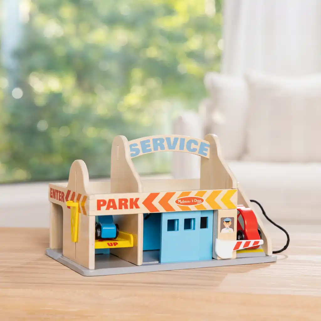 Improving fine Motor through Interactive garage elements.