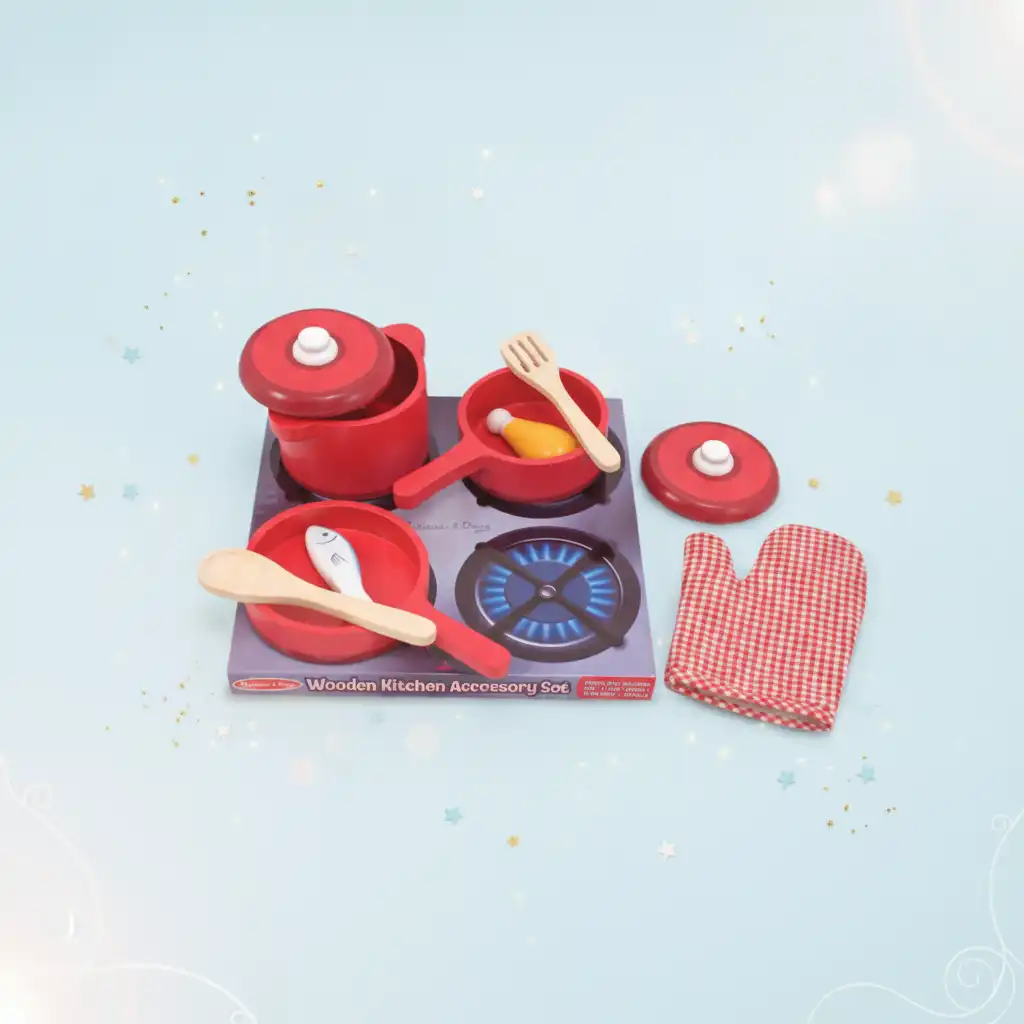 Experience endless joy of cooking in the Children's world.