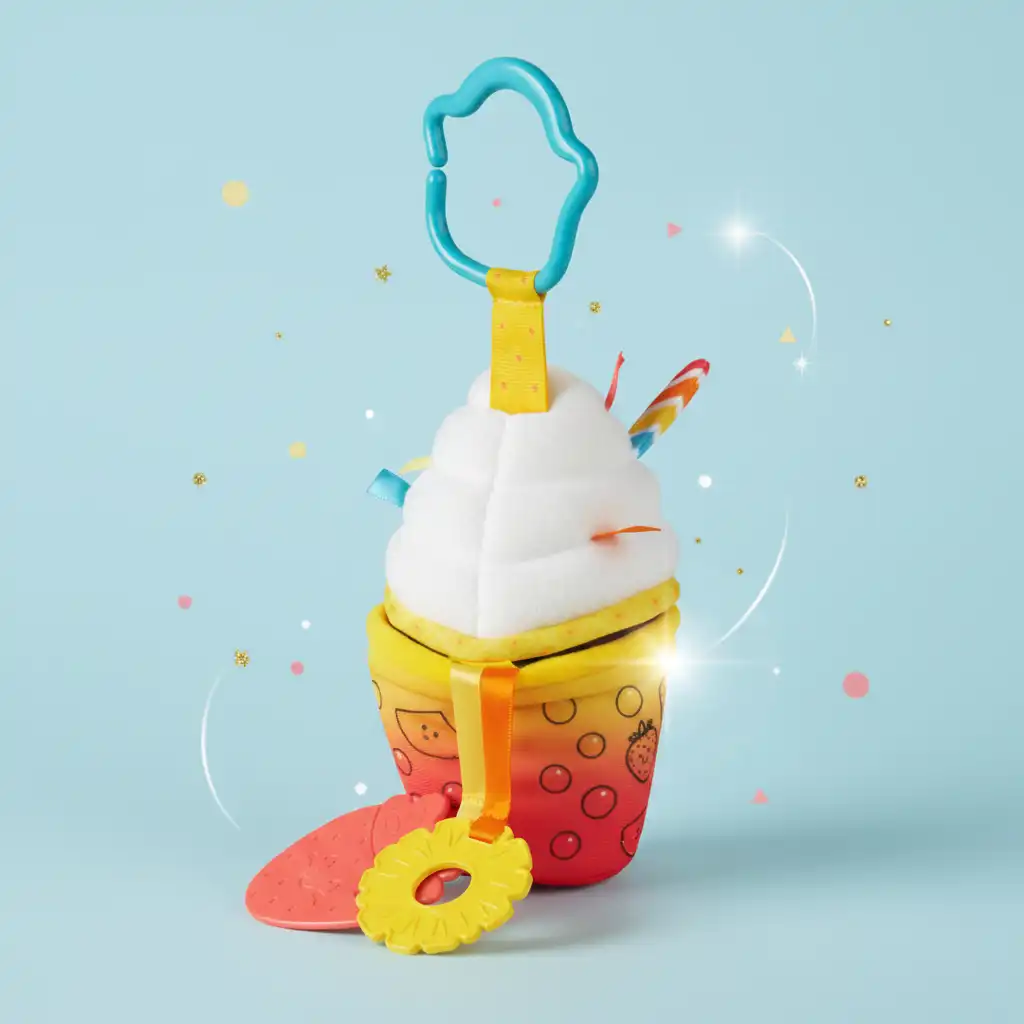 Rich tactile stimuli for the proper development of your baby's senses.