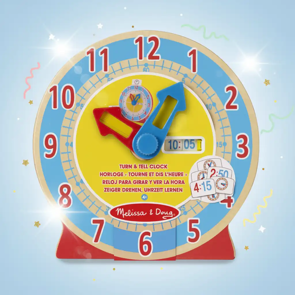 Discover the magic of time with interactive wooden clocks.