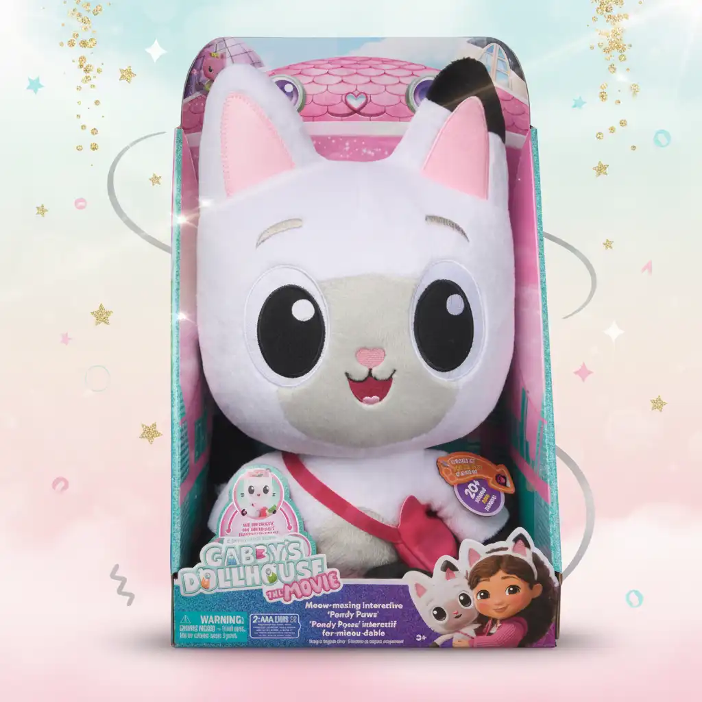 Enter the world of Gábinka with the talking plush toy.
