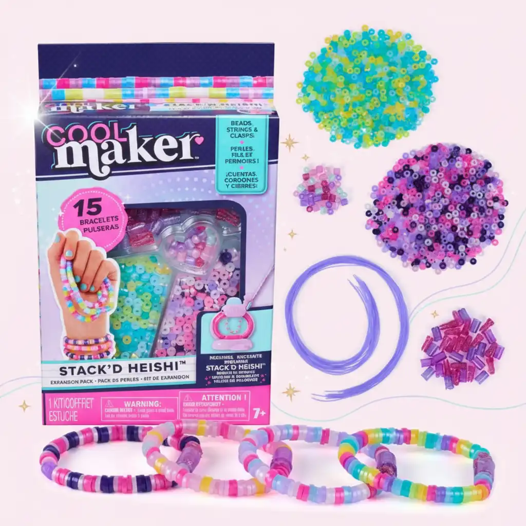 Detailed craftsmanship of pastel beads for your original jewelry.