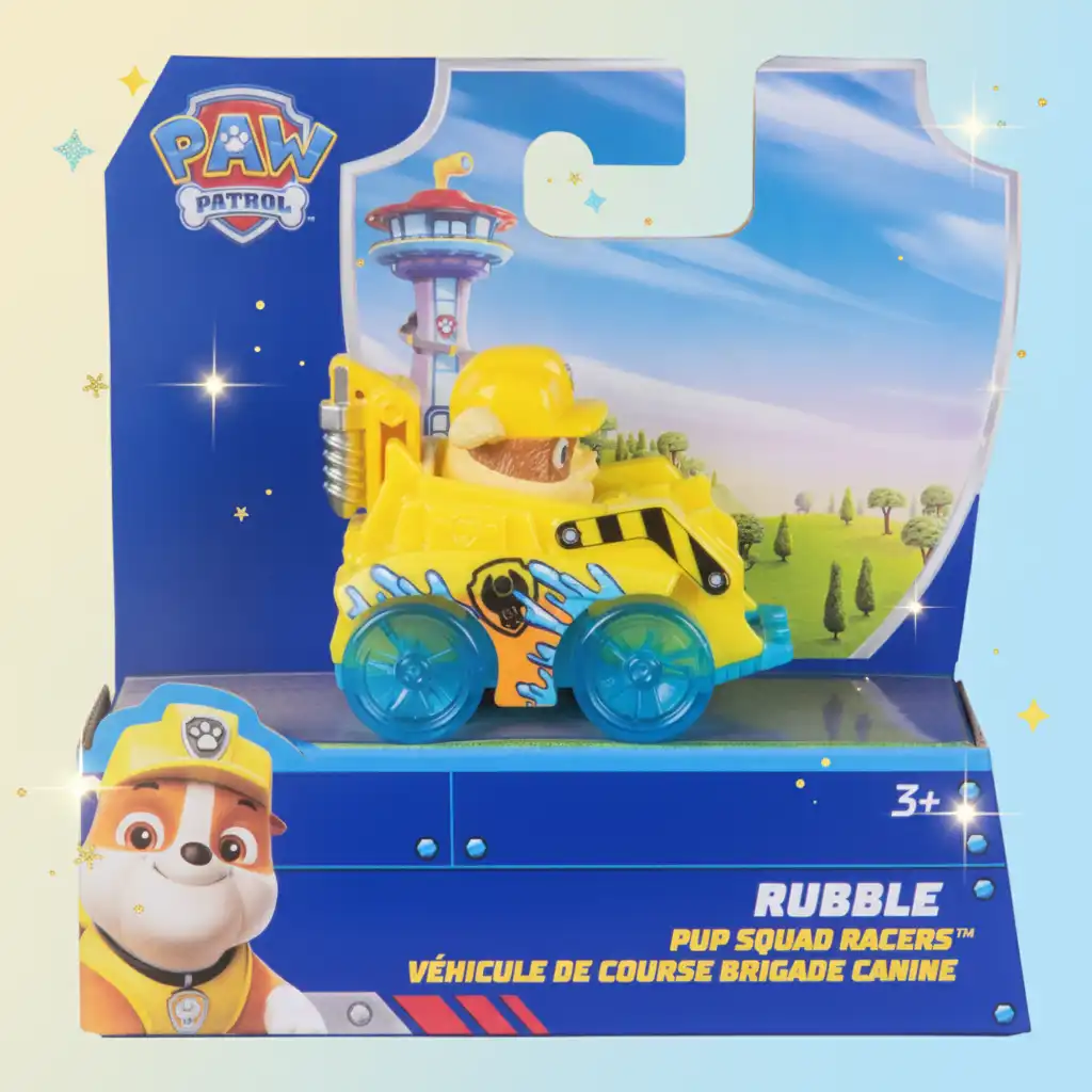 Set out on a mission with the fearless Rubble.