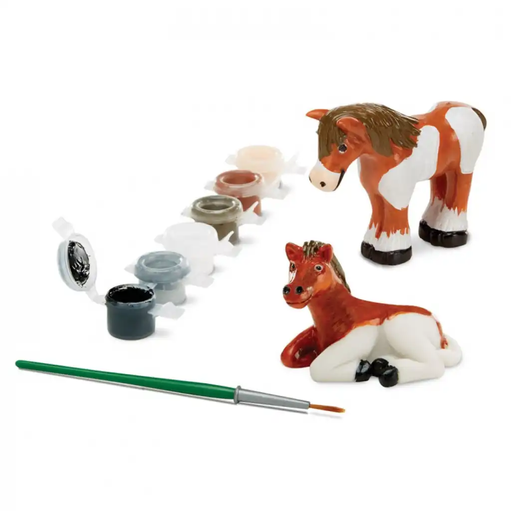 Unlimited possibilities for colorful decoration for little artists.