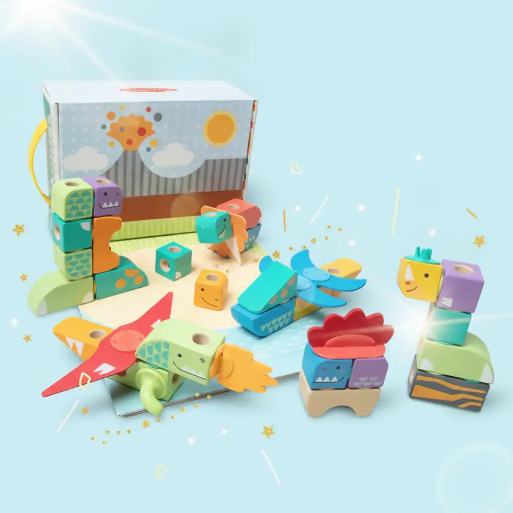 Develop Motor and logical thinking in a playful way.