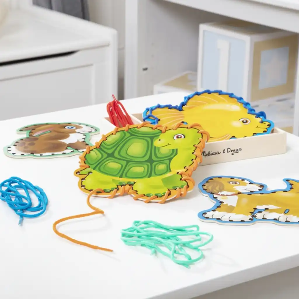 Double the fun with double-sided animal illustrations.