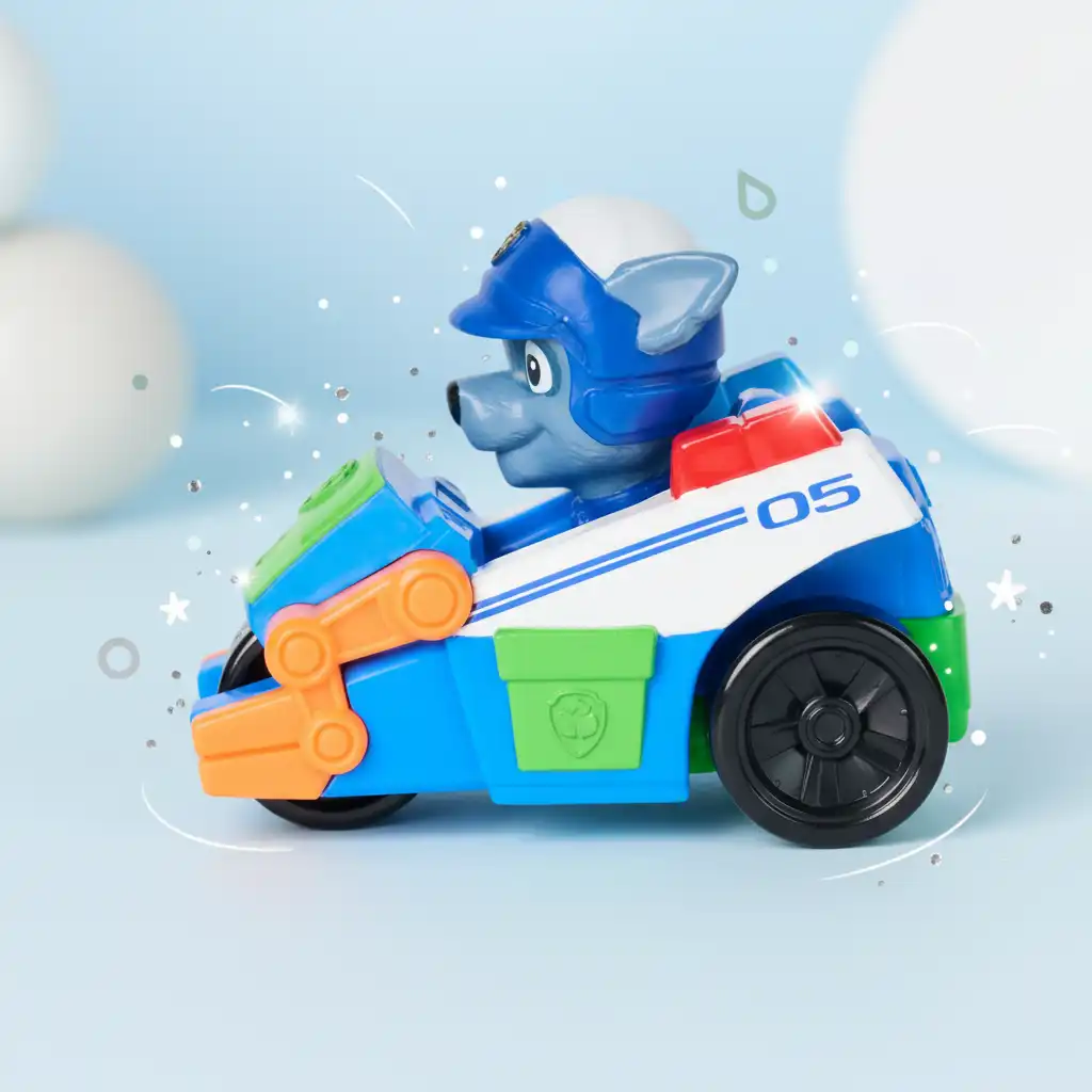 Discover new ways to play with Paw Patrol vehicles.