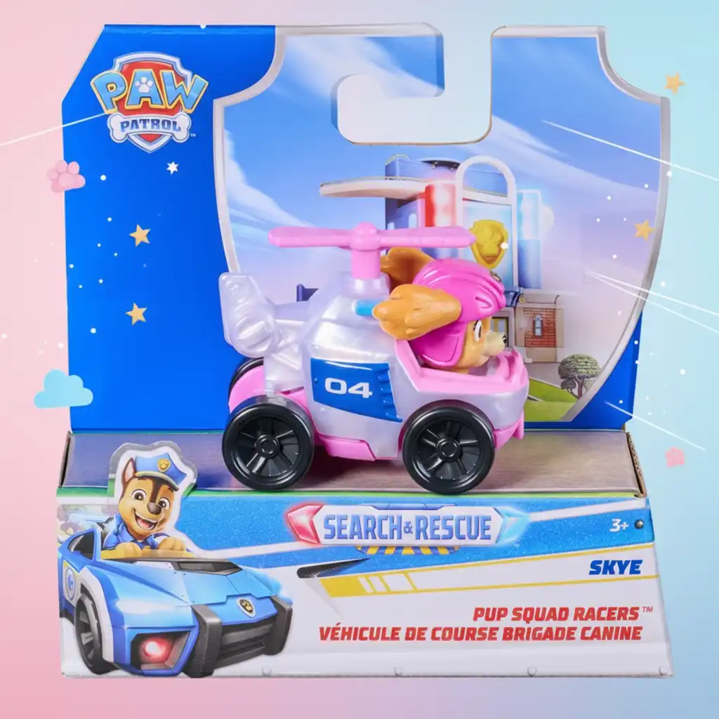 Experience endless adventures on rescue missions with Skye!