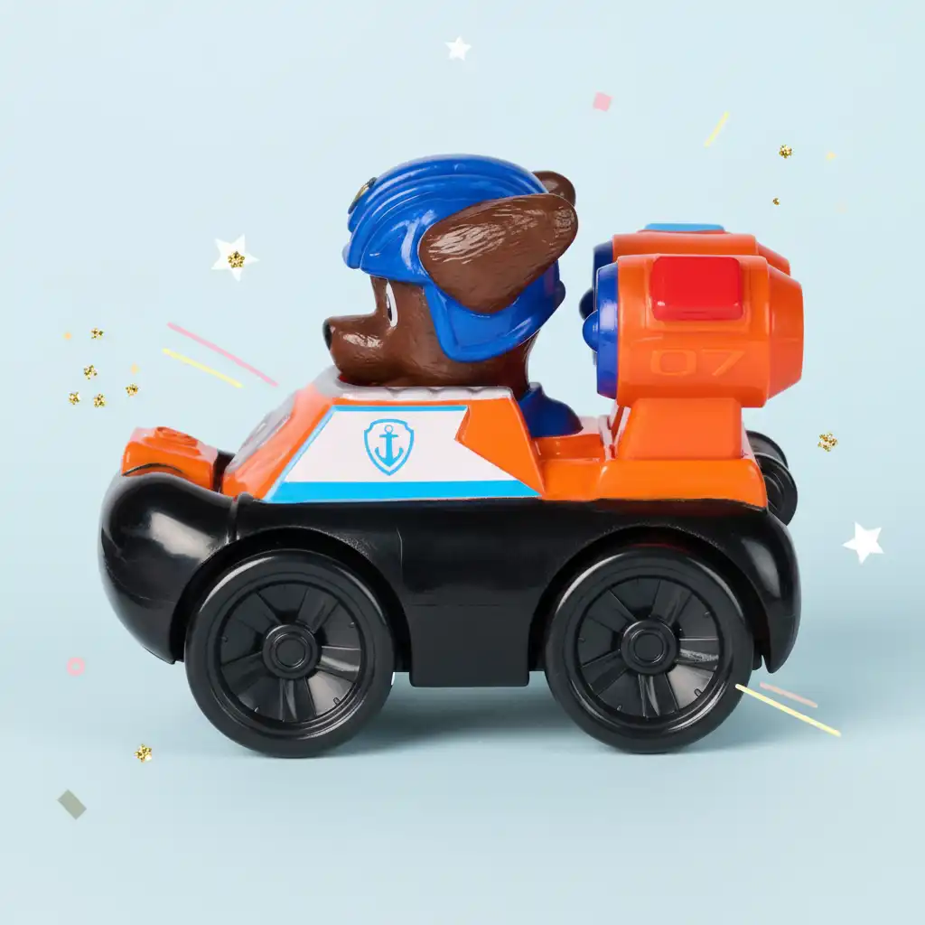 Discover new ways to play with Zuma's functional wheels.